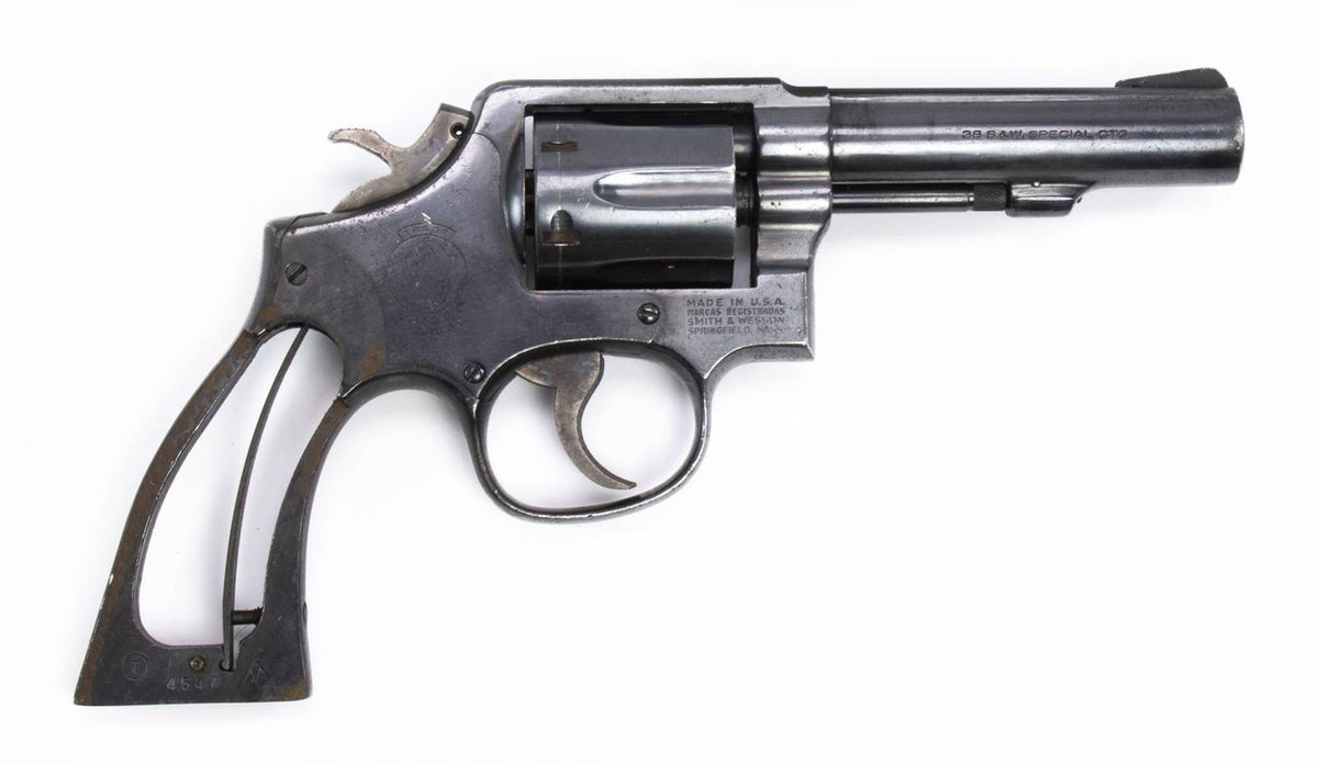 S&W 10-8 38 SPECIAL 4 BARREL REVOLVER4534