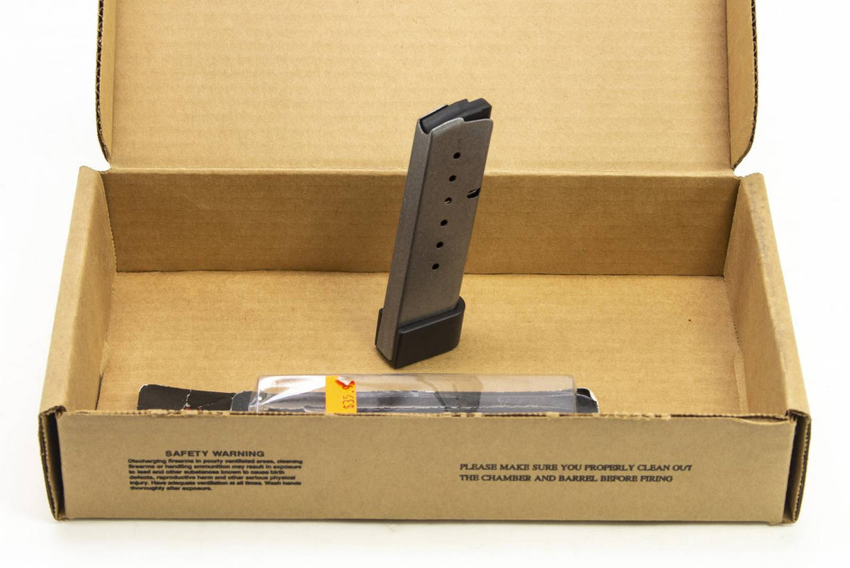 1 NEW KAHR KT 40, 40 S&W 7RD MAG W/EXTENSION