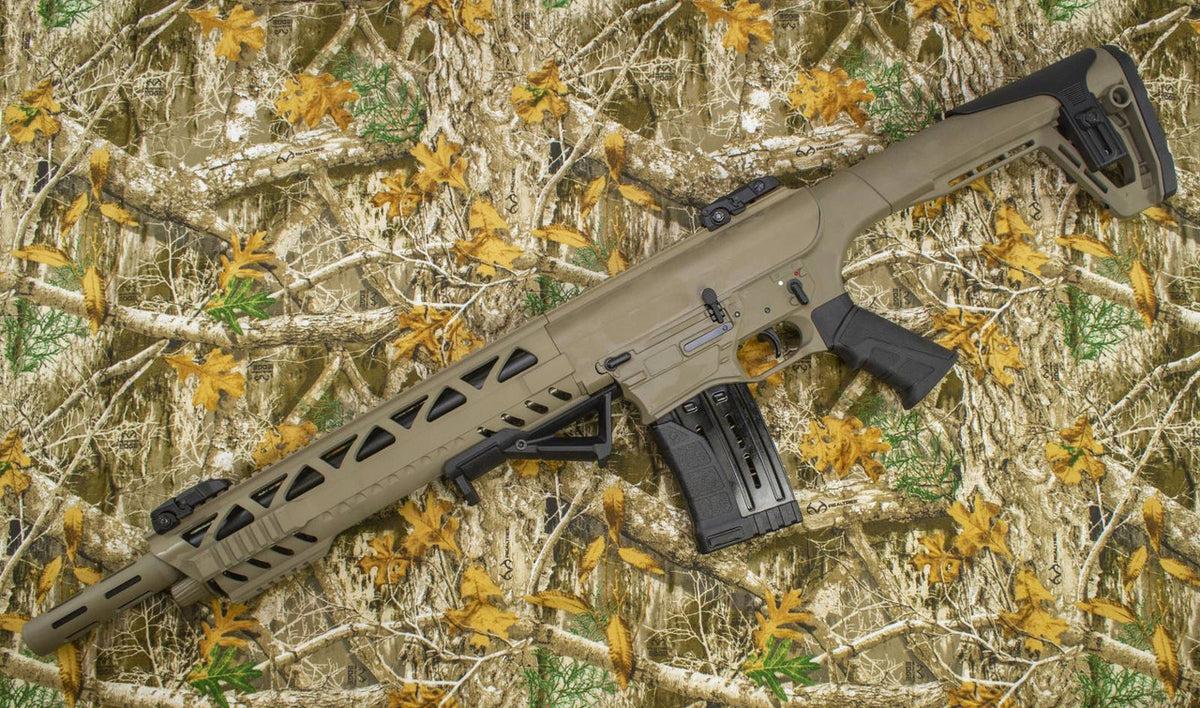 Monastor 102 Dark Earth 12ga Semi Auto Shotgun