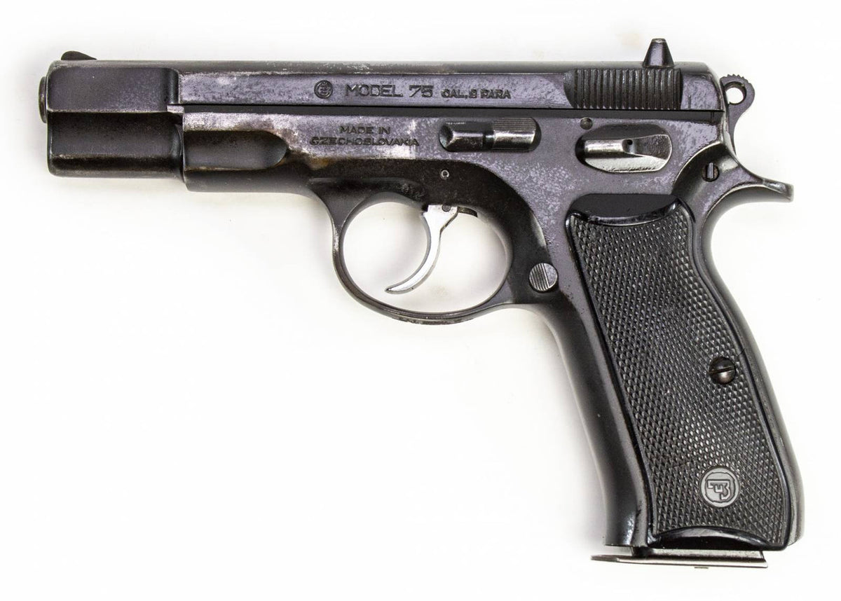 Ceska CZ75 9mm Caliber Black Pistol - Used Condition4942