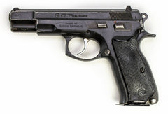 Ceska CZ75 9mm Caliber Black Pistol - Used Condition1218