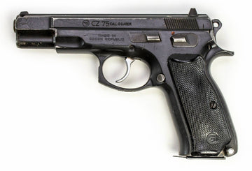 Ceska CZ75 9mm Caliber Black Pistol - Used Condition1218