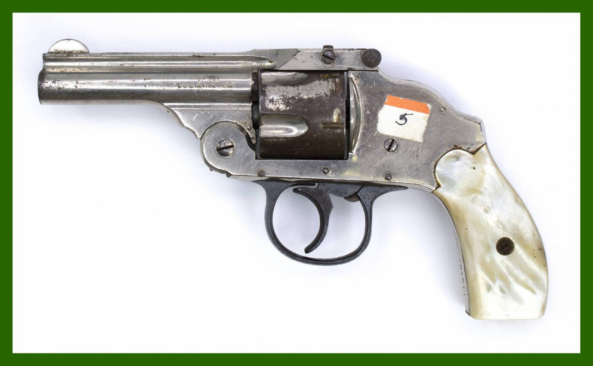 H&R Topbreak Revolver, .38 S&W, 3.25 Barrel, Nickel5237