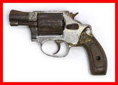 S&W Revolver 37, 38 Special 2 Barrel, Fixed Sights, Chrome