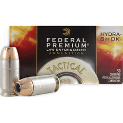 .45 ACP +P - 185GR JHP Hydra Shok Federal Premium - 50rds