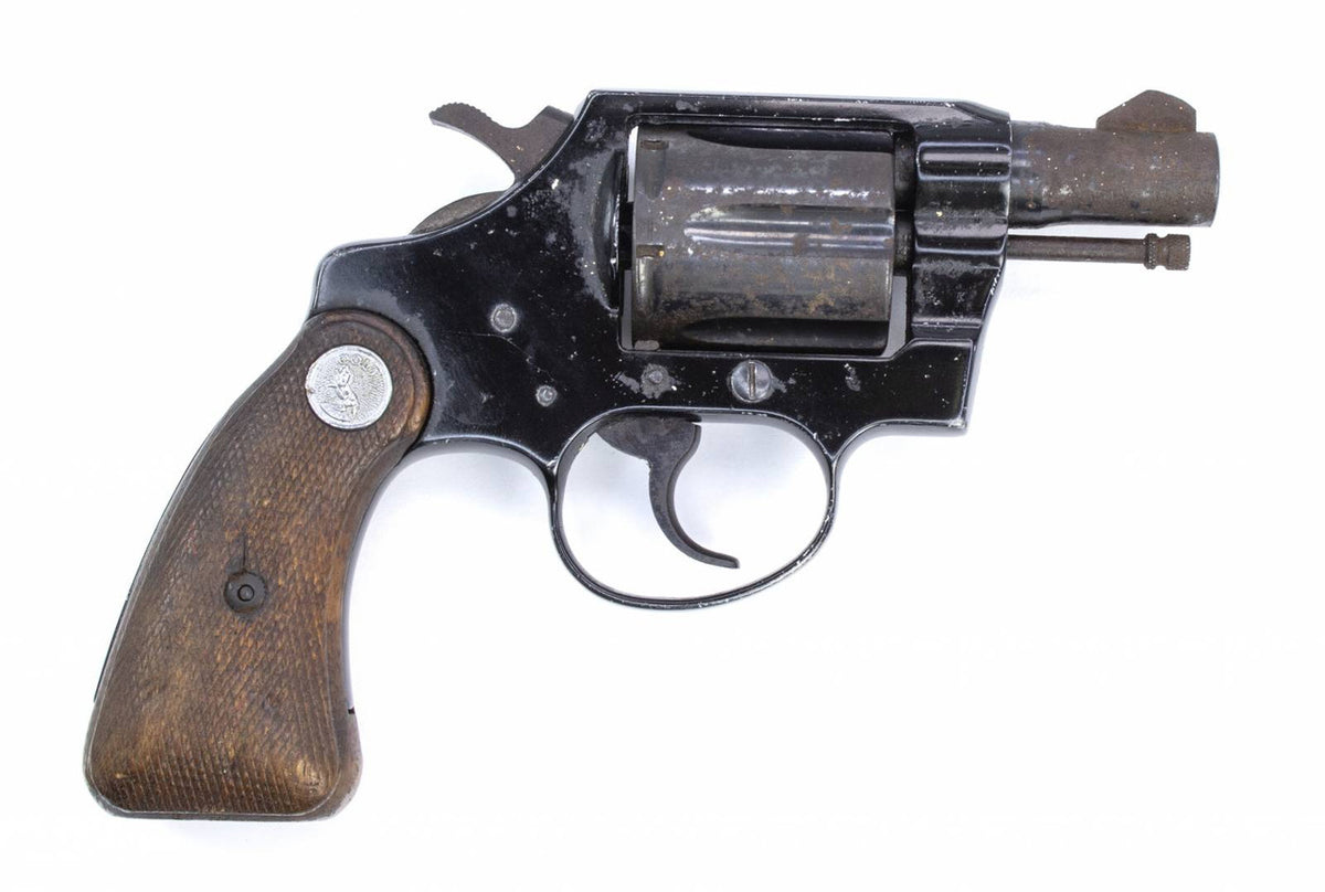COLT COBRA 1ST MODEL 38 SPL 2 BARREL FIXED SIGHT BLUED