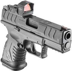 Springfield Armory XDME93810CBHCOSPD XD-M Elite Compact OSP 10mm Auto 3.80 11+1 Black Melonite Steel Slide/Barrel with Optic Cut Black Interchangeable Backstrap Grip Includes Hex Dragonfly Red Dot