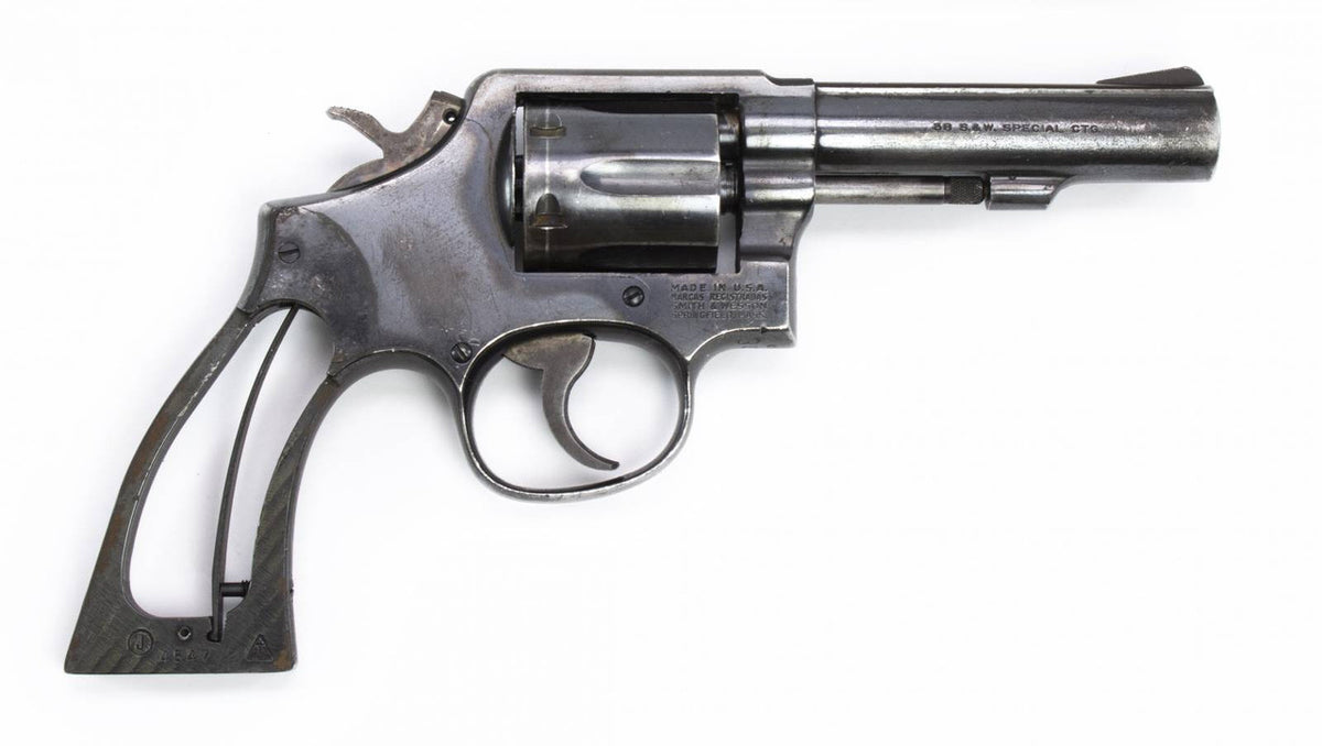 S&W 10-8 38 SPECIAL 4 BARREL REVOLVER4447