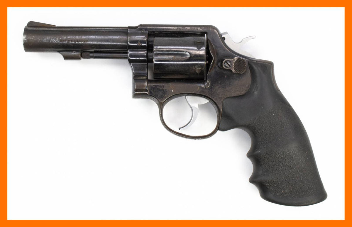 S&W 10-6 38 Special 4 Heavy Barrel Fixed Sights Square Butt Blued
