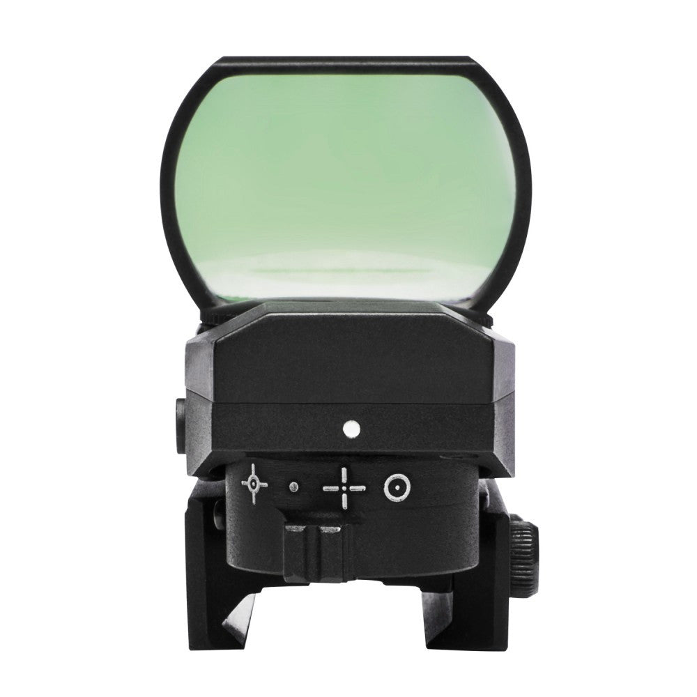 NcStar D4B Reflex Optic Black Anodized 1x24x34mm 3 MOA Illuminated Red Multi Reticle