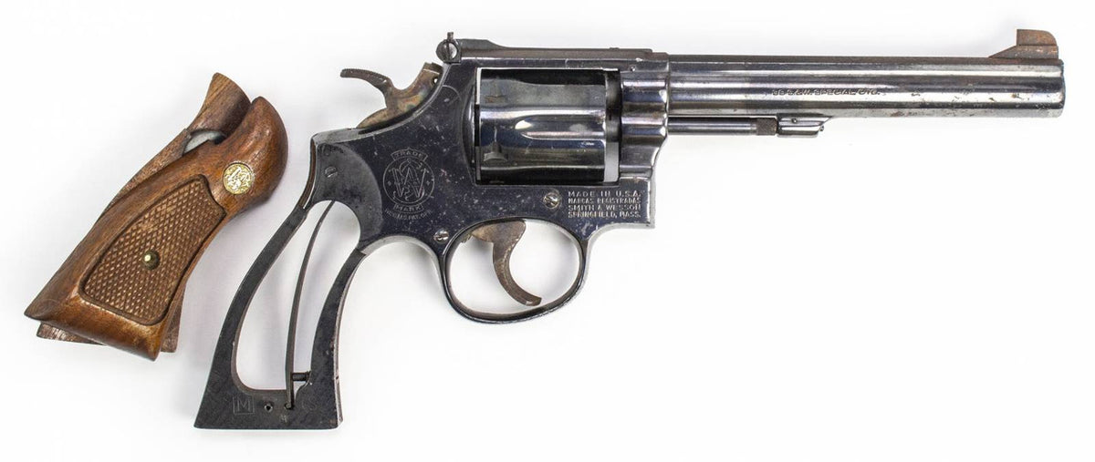 S&W 14-3 38SPL 6 Barrel Square Butt Blued Revolver
