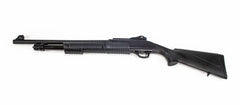 Monastor 103 12 Gauge Pump Shotgun w/Ghost Ring Sights -  Black