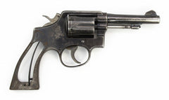 S&W 10-5 38 SPECIAL 4 BARREL SQUARE BUTT BLUED REVOLVER\