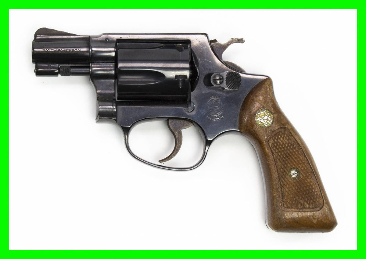 S&W 36 38 SPECIAL 2 BARREL SQUARE BUTT BLUED REVOLVER-USED5148