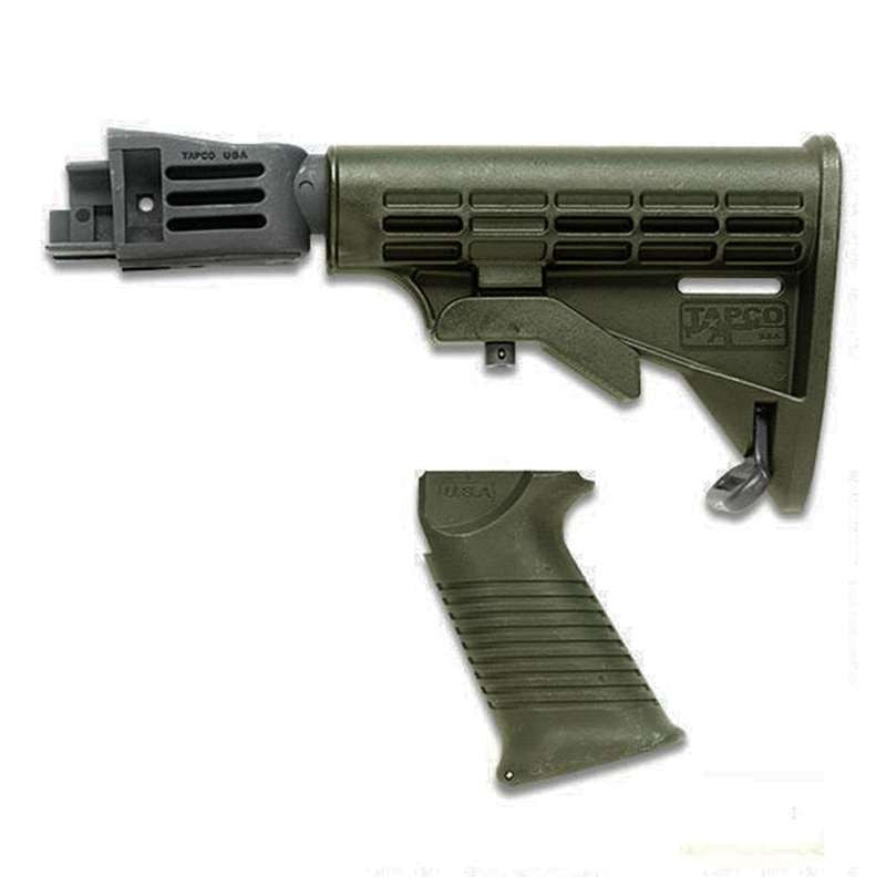 Tapco INTRAFUSE Saiga T6 Stock Set - OD Green