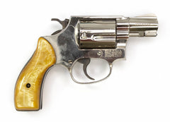 S&W 36 Revolver, .38 Special, 2 Barrel, Nickel VG