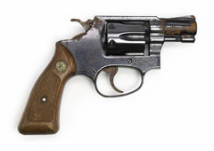 S&W 31-1 .32 S&W LONG 2" BARREL FIXED SIGHTS SQUARE BUTT BLUED