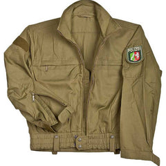 German Riot Police OD Green Combat Jacket - Extra Extra Large - Used
