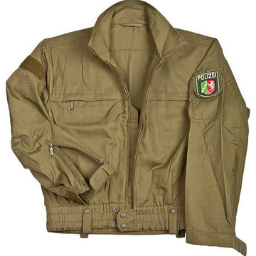 German Riot Police OD Green Combat Jacket - Extra Extra Large - Used