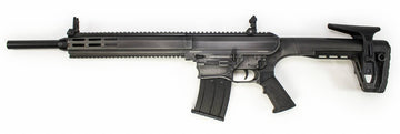 Armelegant 12ga Semi Automatic AR Style Shotgun - Battle-Worn Tungsten