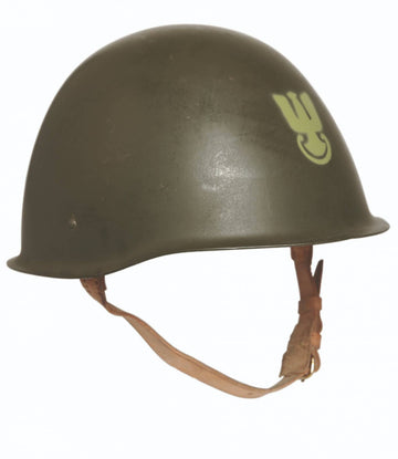 POLISH OD STEEL HELMET USED