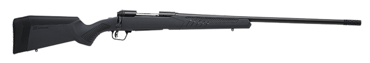Savage 57495 110 Long Range Hunter 300 PRC 5+1 26 Matte Gray Fixed AccuStock w/AccuFit Stock Matte Black Right Hand