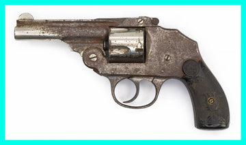 IVER JOHNSON TOPBREAK 38S&W 3.25BARREL CHROME