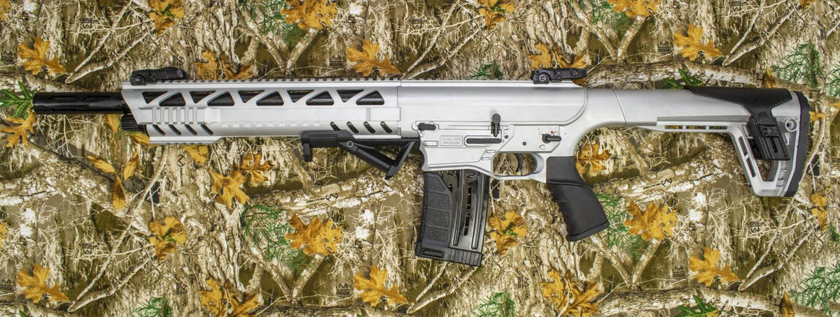 Monastor 102, 12ga Battleship Gray Semi Auto Shotgun *BLEM*