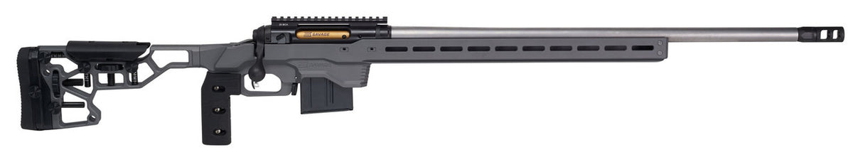 Savage 57562 10/110 Elite Precision 338 Lapua Mag 30 5+1 Matte Black Adjustable MDT ACC Aluminum Chassis Stock