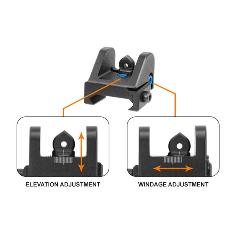 UTG Sub-compact Rear Sight for Shotguns and .22 Rifles