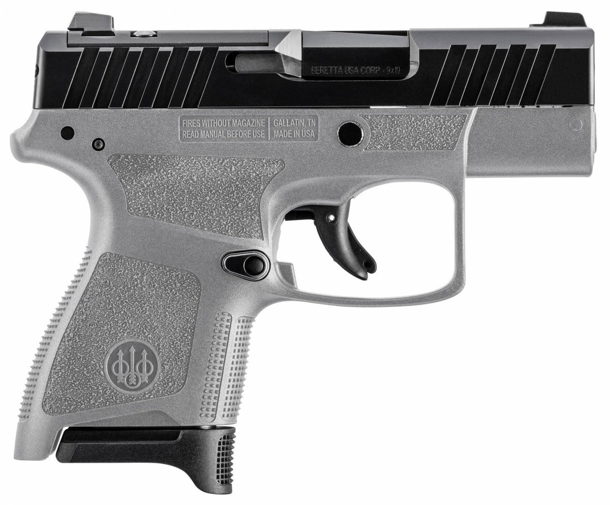 Beretta USA JAXN926A1 APX A1 9mm Luger 3.30 6+1,8+1 Wolf Gray Frame Black Front Serrated Slide with Optics Cut