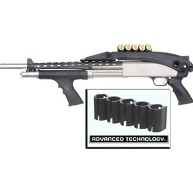 Advanced Technology Shotforce Shell Holder Shotgun 5 Rounds Black Polymer