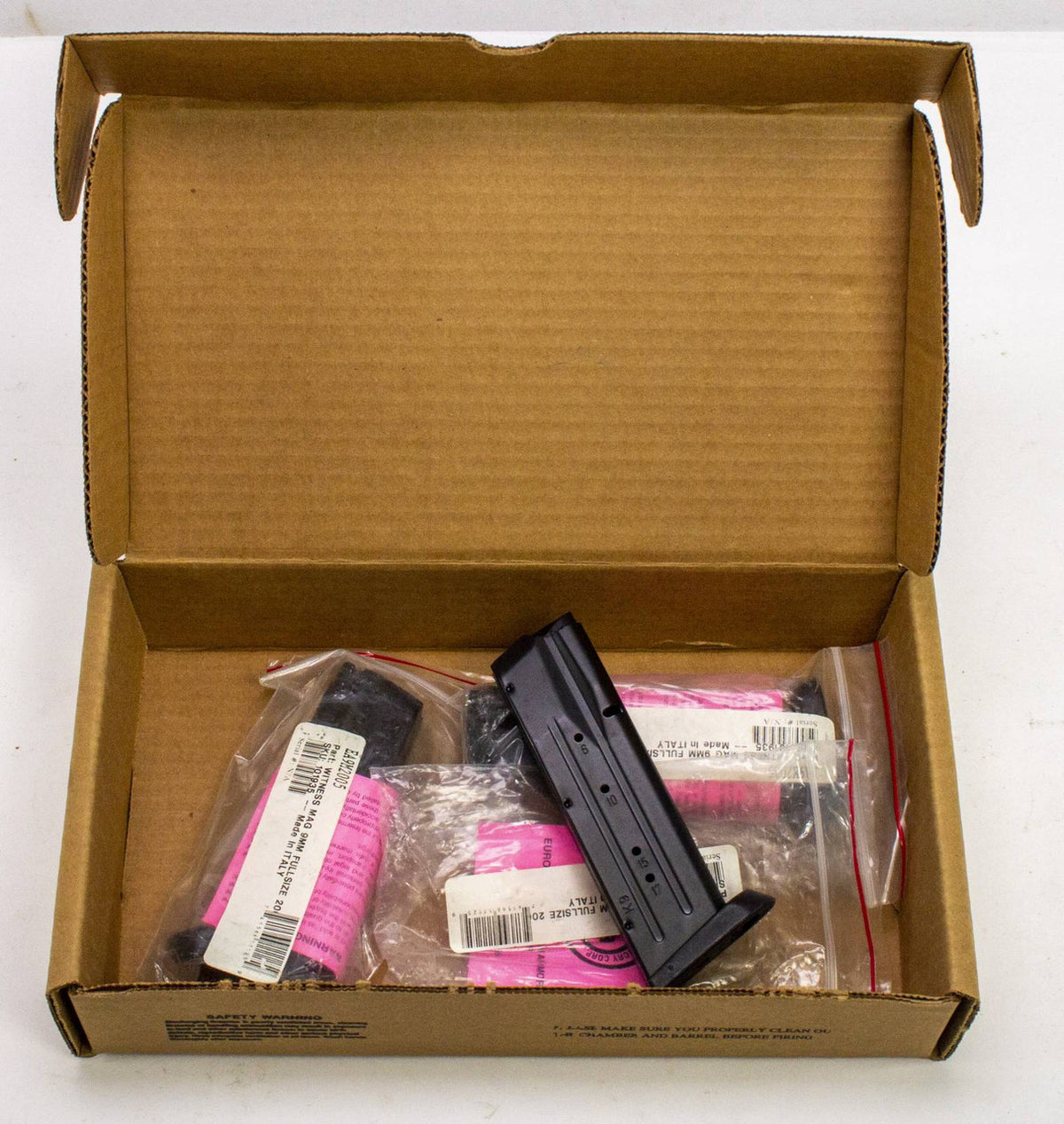(3) EAA WITNESS FULL SIZE 9MM 17RD MAGAZINE