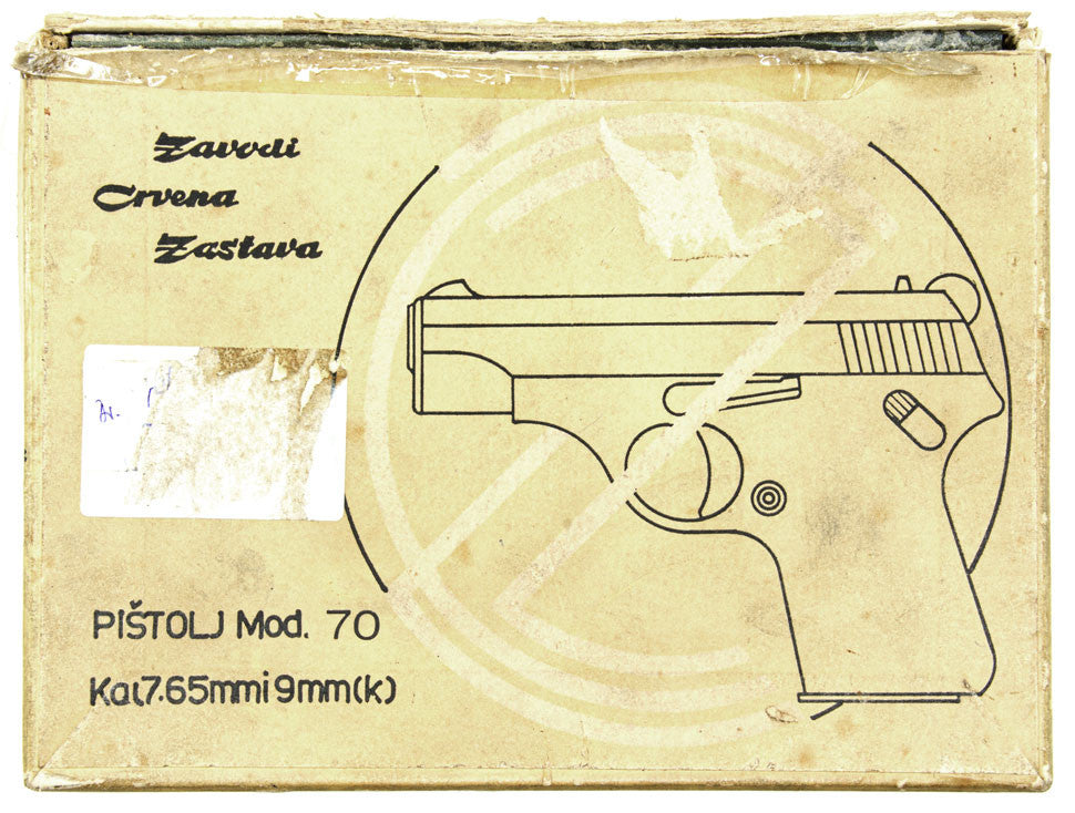 CZ/Crvena Zastava M70 7.65/.32 ACP 8rd 3.8 Semi-Auto Pistol