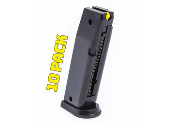 Mag -H 109M Airsoft 6mm Pellet Magazines -10 Pack