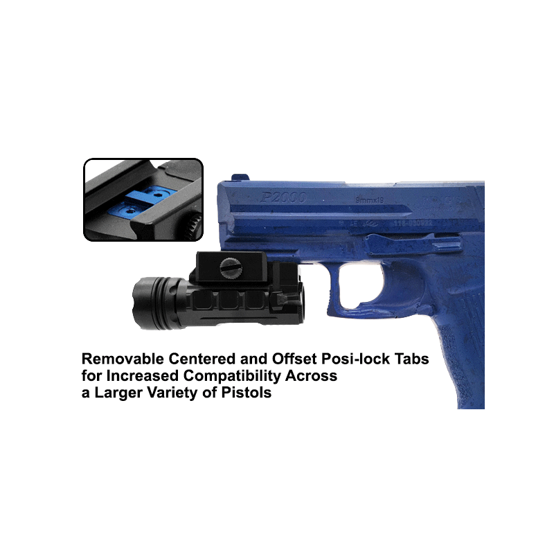 UTG 400 Lumen Sub-compact LED Ambidextrous Pistol Light