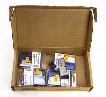 (4) SMITH & WESSON BODYGUARD 380 ACP 6RD MAGAZINES