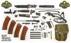 East German AK-74 Mpi-AKS-74n Side Folder Parts Matching, 5.45x39 *Very Good*