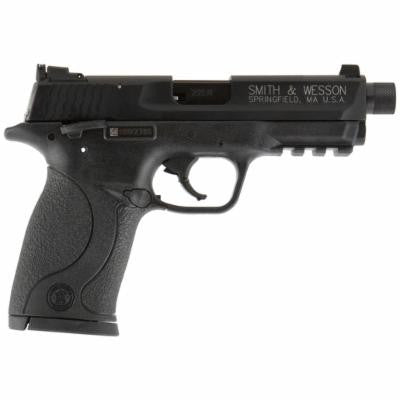Smith & Wesson M&P22 Compact Suppressor Ready Handgun 22 Lr 3.56in 10+1 10199 - M&P22 Cmpct Sup Ready Hndgn 22 Lr 3.56in 10+1 Blk 10199