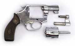 S&W 30-1 .32 S&W LONG 2" BARREL FIXED SIGHTS ROUND BUTT NICKEL