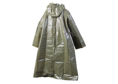 Czech Vinyl Poncho Olive Drab Green - 4-Pack