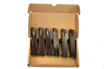 6 Pack - Used Beretta .40 Cal 20 Round Magazines