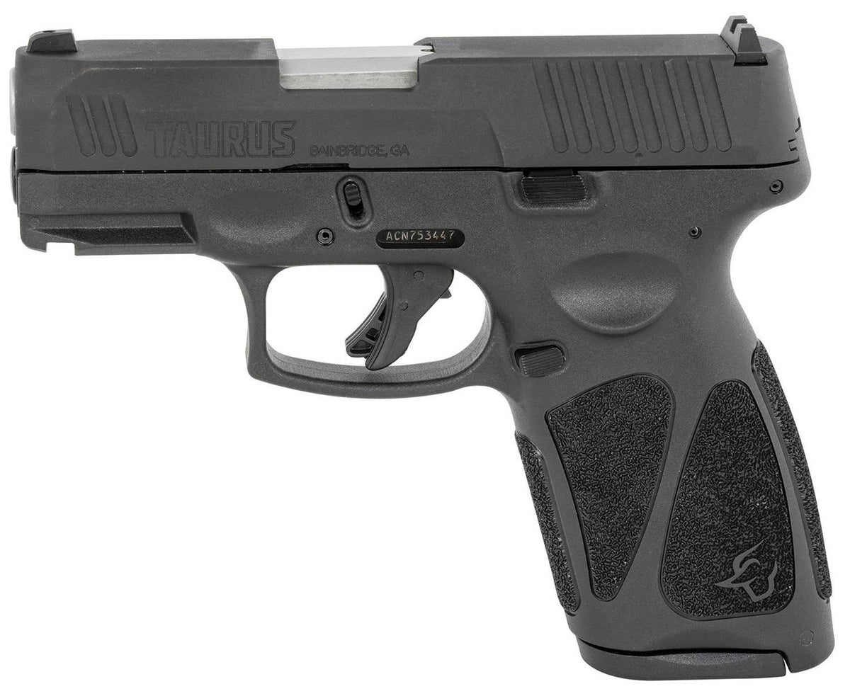 Taurus 1G3XSR9031 G3x 9mm Luger 3.20 15+1 Black Steel Alloy Slide Stainless Steel Barrel Polymer Frame with Aggressive Textured Black Polymer Grip