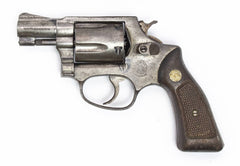 S&W 36 .38 SPL 2" BARREL BLUED FIXED SIGHT SQUARE BUTT-