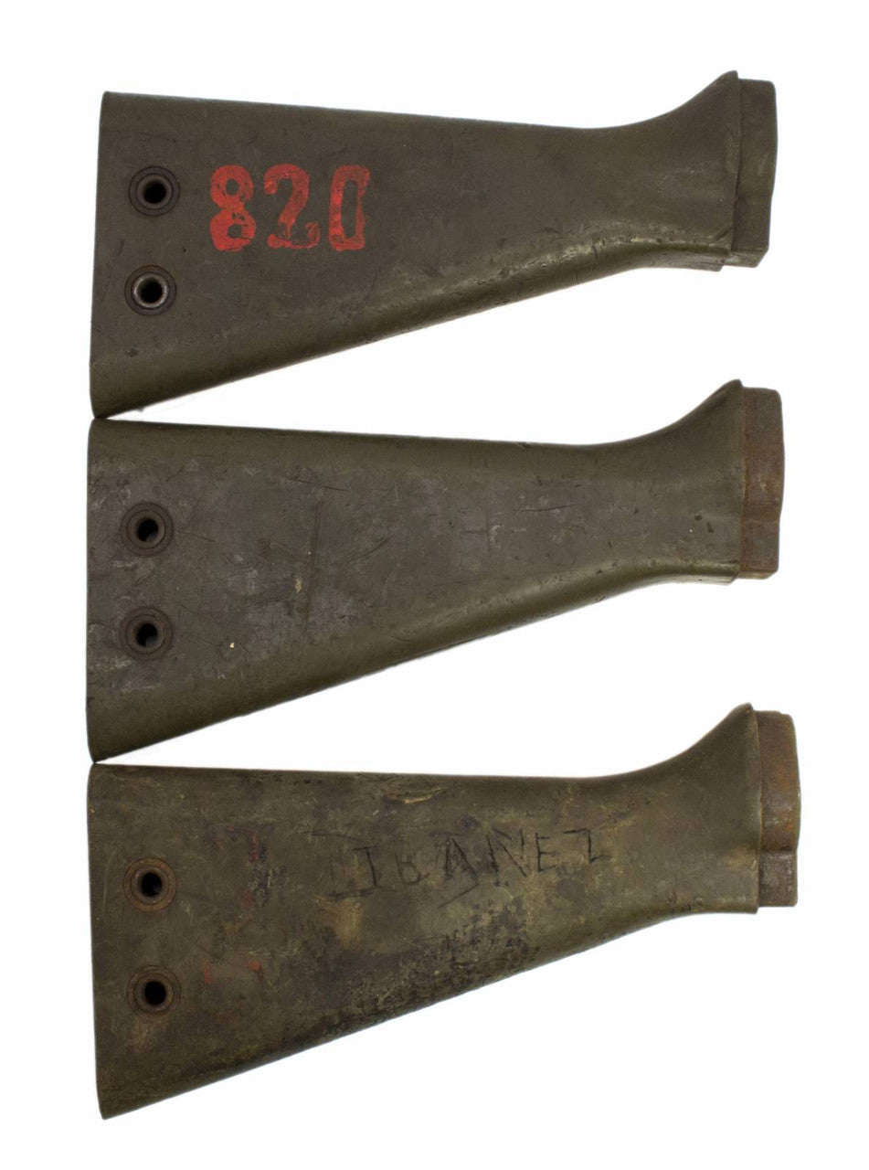 Original HK Rifle Green Polymer Buttstocks - Used - 3 Pack