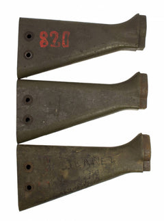 Original HK Rifle Green Polymer Buttstocks - Used - 3 Pack