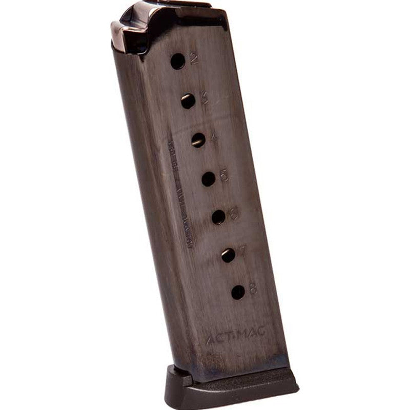 Rock Island 51417 GI Standard MS *CA Compliant 1911A1 45 ACP 4.25 8+1 Black Parkerized Wood Grip