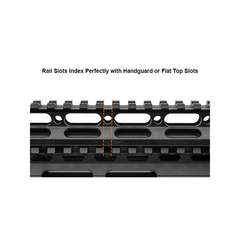 UTG Super Slim Picatinny Riser Mount, 0.83 Height, 13 Slots