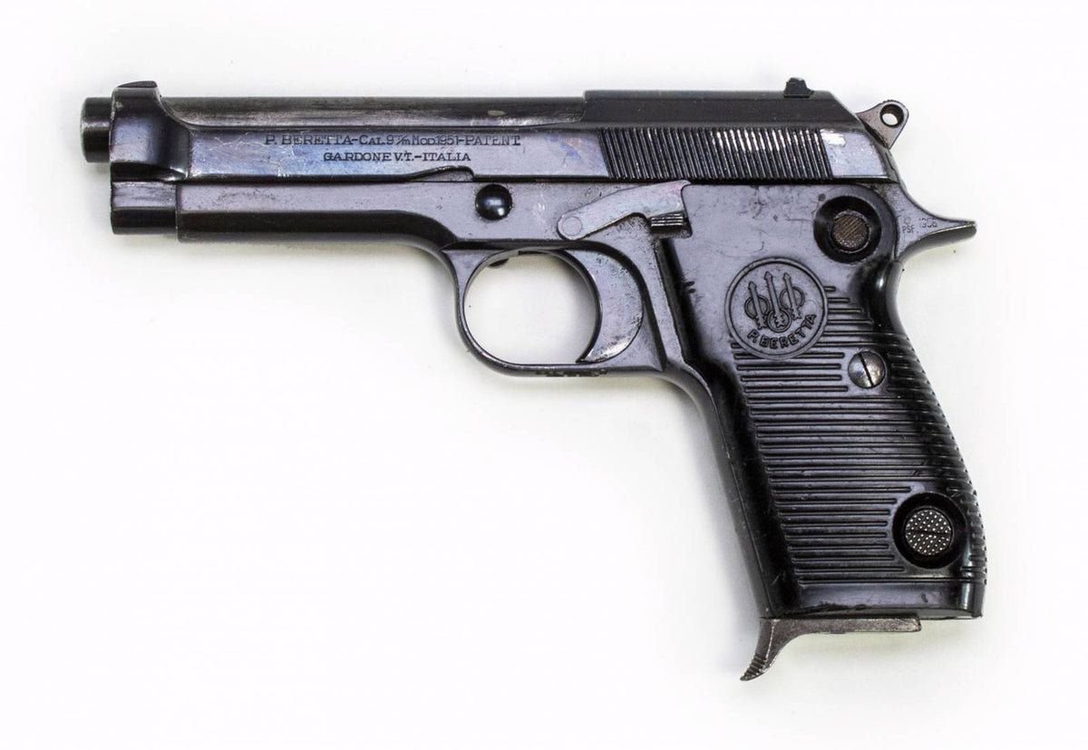 Beretta Modello 1951 9mm Single Action Black Pistol