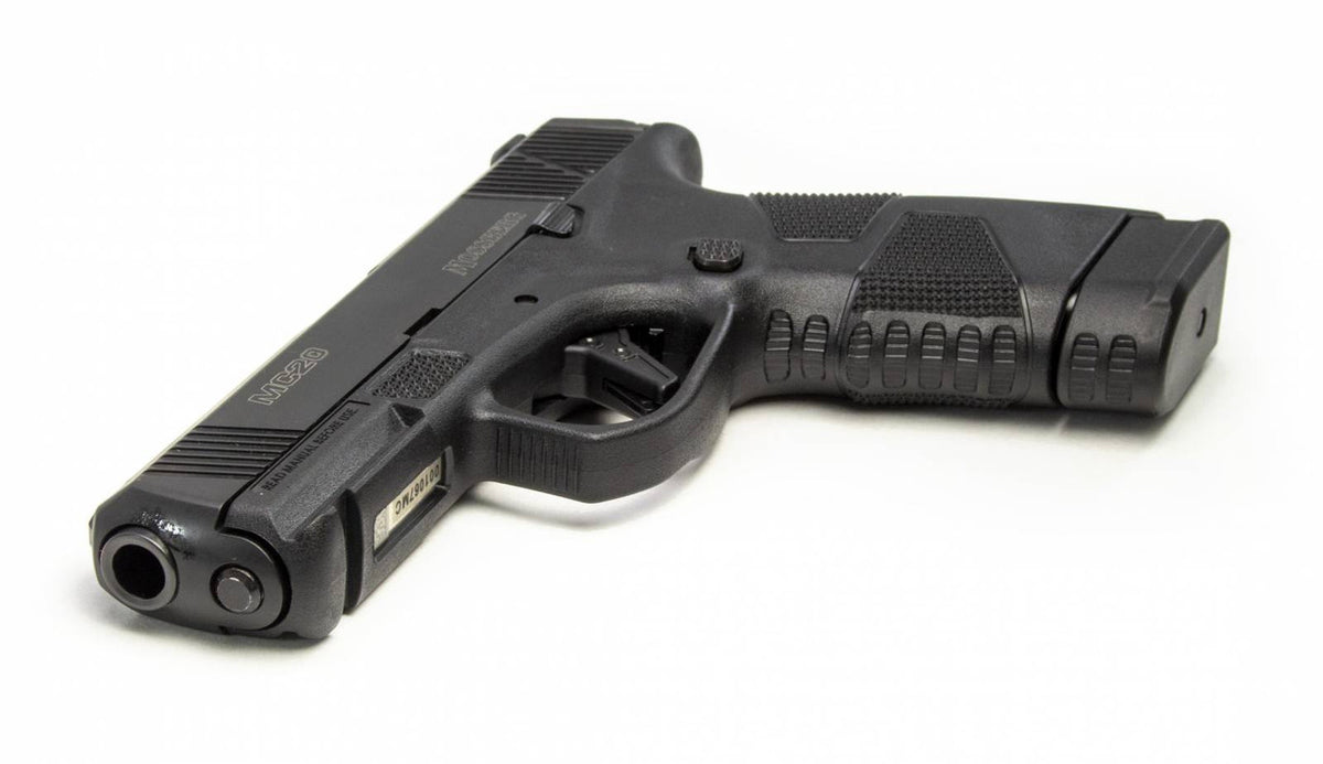 Mossberg 9mm Luger 15+1, 89012 MC-2 Compact 3.90 Matte Black Stainless Steel DLC Slide Black Polymer Grip